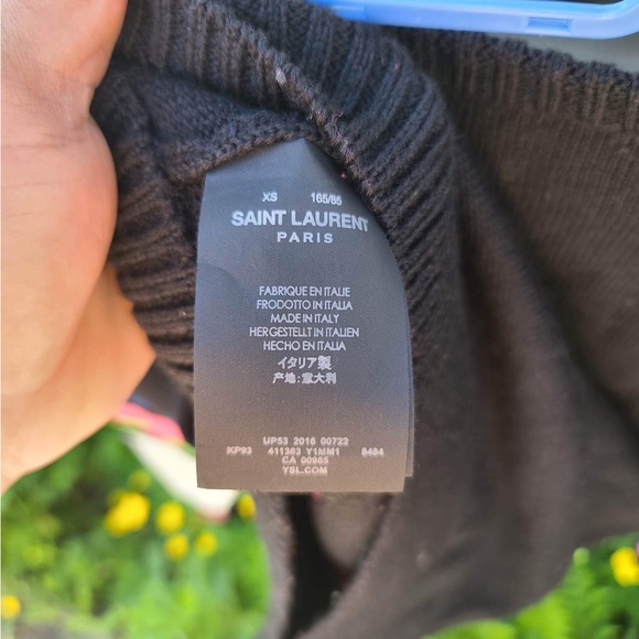 Saint Laurent Dinosaur Sweater Pink - Picture 2 of 6